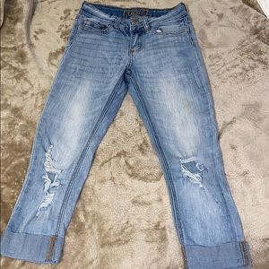 Rue 21 cropped jeans size 0